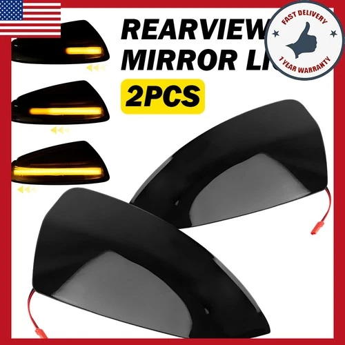 LED Dynamic Turn Signal Side Mirror Lights For Benz Mercedes S204 W204 Vito W639
