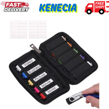 Flash Drive Case USB Storage Case USB Holder Storage Bag for USB Flash Drive El
