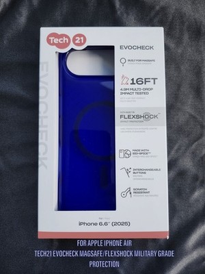 For Apple iPhone 17 AIR CASE TECH21 EVOCHECK /MAGSAFE/FLEXSHOCK/ TEMPERED GLASS