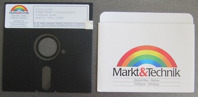 Floppy disk for programming manual MS-DOS 3.1, market and technology