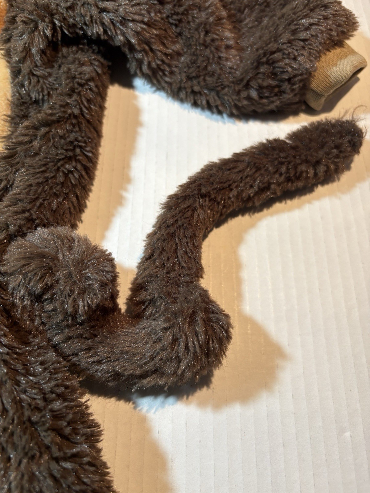 Gorilla Toddler Costume SZ Small Halloween Brown Incharacter Hat Feet Tail Body