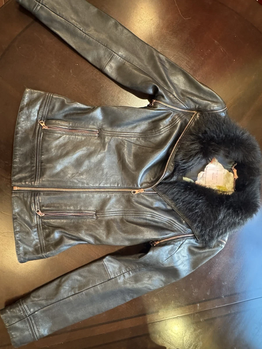 Ted Baker Leather Outer Shell Coats, Jackets & Vests for Women for