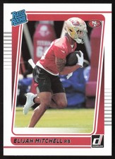 2021 Donruss #312 Elijah Mitchell