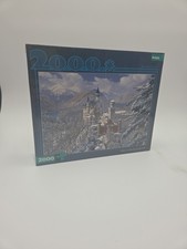 Winter at Neuschwanstein Castle 2000 Pc Puzzle 38"x 26" - Sealed