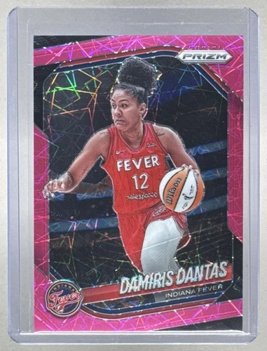 Damiris Dantas 2025 Panini WNBA Prizm #42 Pink Velocity /79