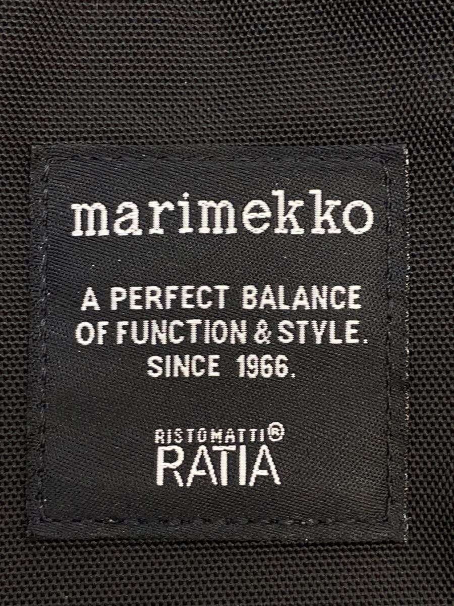 marimekko Backpack Polyester BLK Solid 039972 519… - image 5