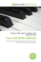 Frederic P. Miller (U. A.) | Law And Order (Album) | Taschenbuch | Englisch