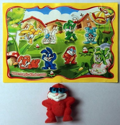 2008 Ü-Ei-Figur ''Lasse Lässig'' aus ''Kunterbunte Kuschelhasen''