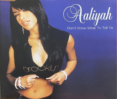 Aaliyah Don t Know What To Tell Ya Australian CD single