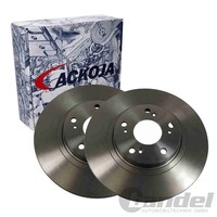 2X Ackoja Bremsscheiben 296Mm BelÜFtet Vorne Passend FüR Honda Accord |