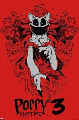 Poppy Playtime: Chapter 3 - Smoke Poster A3 Poster Gaming Man Cave Wanddeko 66