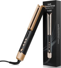 Hair Straightener Flat Iron  1 3/4" Wide Ceramic Plates Ionic Dual Voltage