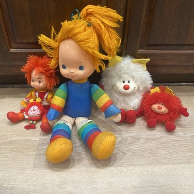 Vintage 1983 Rainbow Brite Hallmark Mattel Figures Red Butler Romeo Twink Sprite