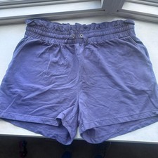 Purple adore me ruffle shorts Womens XL EUC Casual Lightweight
