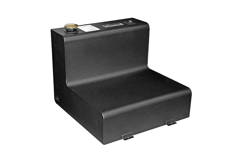 Tanque de transferencia de combustible en forma de L Dee Zee para Chevrolet Dodge GMC Ram Nissan Ford Foto 2 de 4