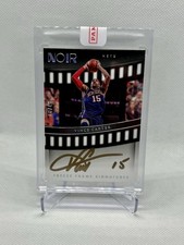 2022-2023 Panini Noir - Vince Carter - Freeze Frame Signatures - GOLD AUTO /49