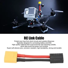 XT90 Male to Female Link Cable 12AWG XT90 Plug Adapter Cable for RC Car Model