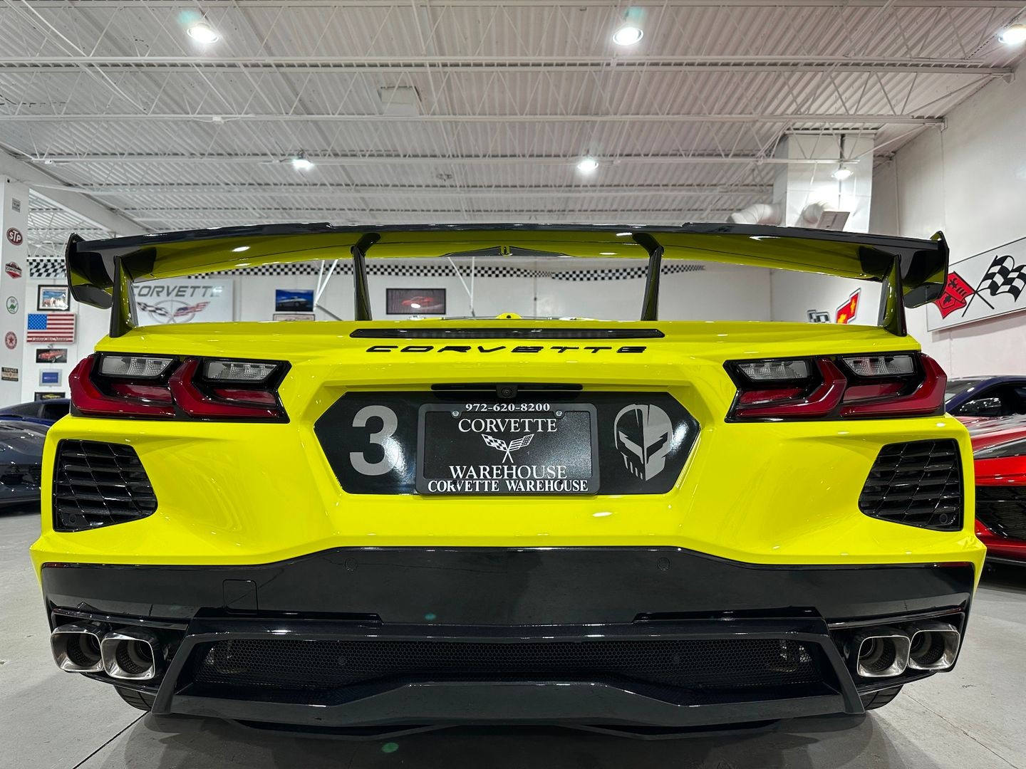 2022 [GD0] Accelerate Yellow Metallic Chevrolet Corvette   | C8 Corvette Photo 10