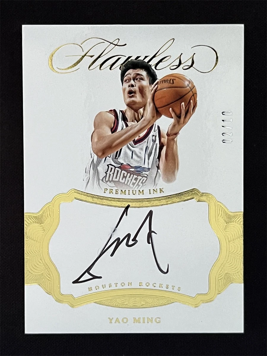 Panini Yao Ming Basketball Serial Numbered Sports Trading Cards