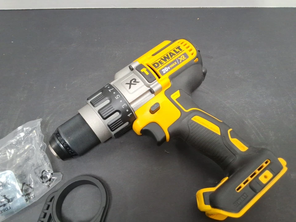 Taladro percutor DeWALT DCD996B 20V XR inalámbrico sin escobillas 1/2" herramienta desnuda de 3 velocidades Foto 2 de 4