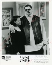 LIVING SINGLE Press Photo 8X10 Kim Fields Heavy D