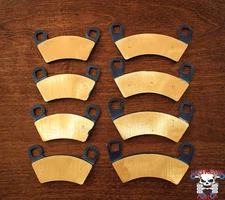 Extreme ATV Parts Brass Brake Pads 2014-2022 Polaris Ranger Mid-Size 570 (Exc...