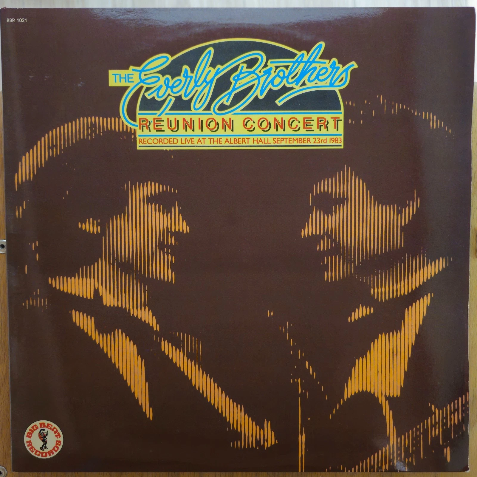 Everly Brothers Reunion Concert Live Albert Hall 1983 Vinyle LP BBR 33t