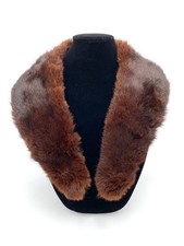 Vintage 1950s Brown Mink Collar