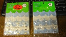 Custom jigs & spins "2 spot", NOS, 24 ct, size 12 and 10,  free shipping