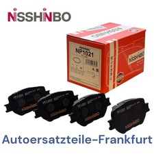 NISSHINBO Bremsbeläge VORNE für TOYOTA CELICA Coupe T23 COROLLA E12 + LEXUS IS 3