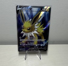 Pokemon TCG Evolving Skies Ultra Rare Holo Full Art Jolteon V 177/203 on eBay