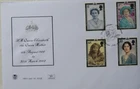 2002 STUART FDC - QUEEN ELIZABETH QUEEN MOTHER IN MEMORIAM - GLAMIS FORFAR