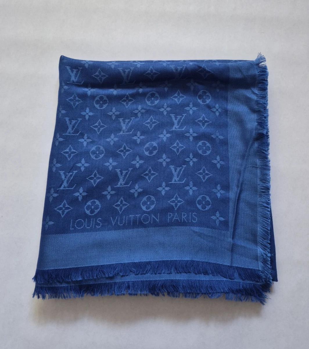 Louis Vuitton Blue Silk Scarves & Wraps for Women for sale | eBay