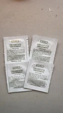 4x Kiehl's Creamy Eye Treatment with Avocado Sample Size 1.5 ml/0.05 fl. oz.