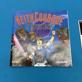 Final Lap Twin And Keith Courage (TurboGrafx-16) Tested And Working OEM