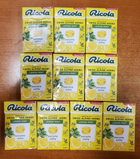 10 Boxes of 18 Drops: Ricola Sugar Free Lemon Mint - 180 Drops (Exp 12/26) 1145