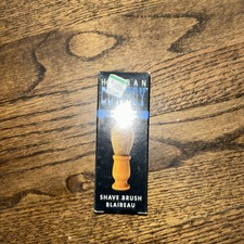 Herban Cowboy Natural Boar Shave Brush wood handle NIB