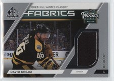 2023-24 Upper Deck SP Game Used Winter Classic Fabrics David Krejci #WC-7 00em