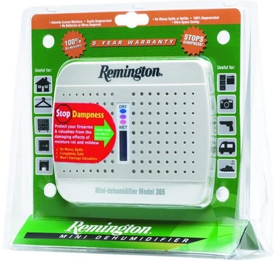 Remington Model Mini Dehumidifier Absorbs Excess Moisture No Batteries
