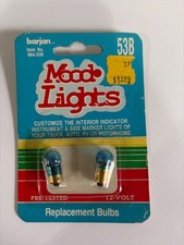 New 53B Standard Miniature 53 Multi Purpose Light Bulb color blue