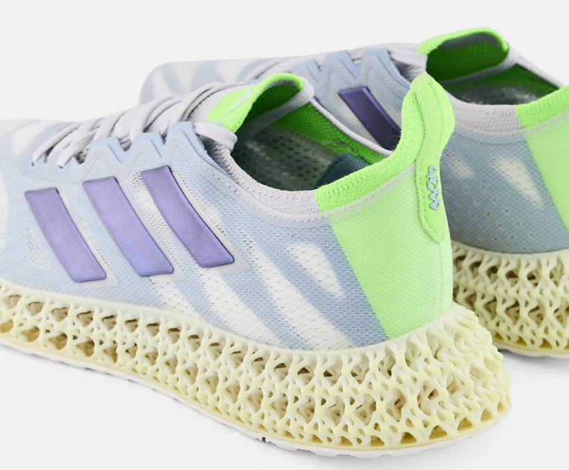 Size 6.5 - adidas 4DFWD 3 Dash Grey Lucid Lemon thumbnail 2