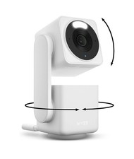 WYZE Cam Pan v4, 4K Smart Security Camera 360° Pan/Tilt/8x Digital Zoom 2.4G &5G