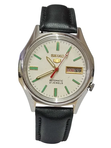 Vintage Seiko Automatic Date Day Dial Wrist Watch  SM364