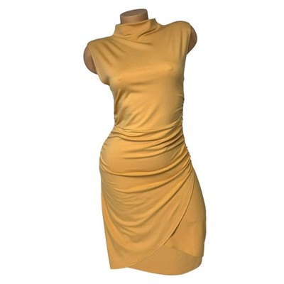aritzia yellow dress Wilfred summer dress. In perfect This is a squareneck midi dress with a smocked bodice and adjustable tie straps Influence Linen Maxi Dress |