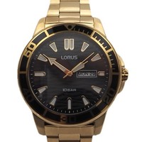 Lorus RH362AX9 Herrenuhr Edelstahl Gold Neu Ovp