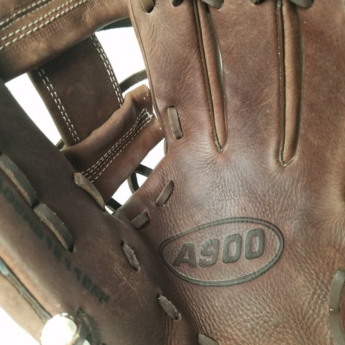 Wilson A900 braun Leder Baseball Handschuh ad9rb18115 11,5" RHT Kinder Jugend - Bild 8 von 8