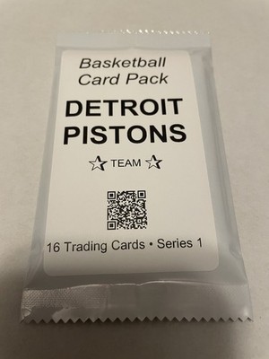 Detroit Pistons NBA Basketball Card Lot of 16 Team Fan 90's Pack s1