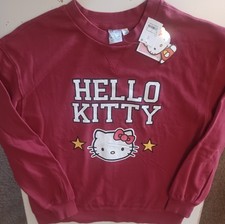NEW Hello Kitty Women's Medium Lightweight Sweatshirt