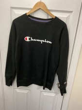 Champion Black Crewneck Sweatshirt