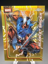 2026 Topps Chrome Marvel SCARLET SPIDER #146 STORM’S GOLD REFRACTOR /50